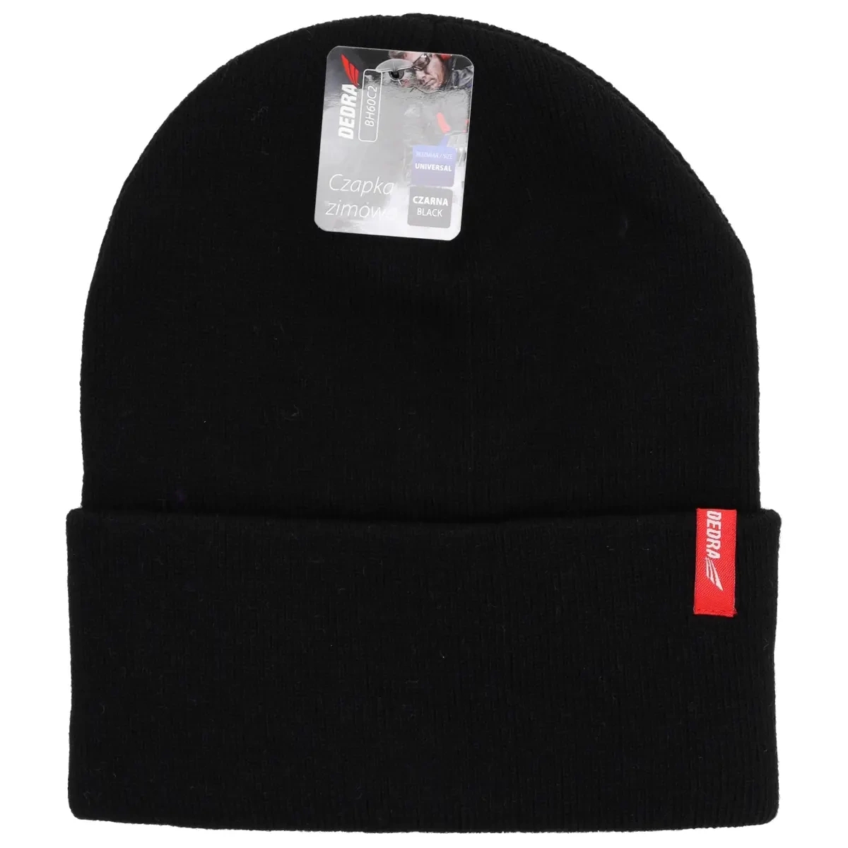 DEDRA-EXIM Ziemas cepure DEDRA BH60C2, melna