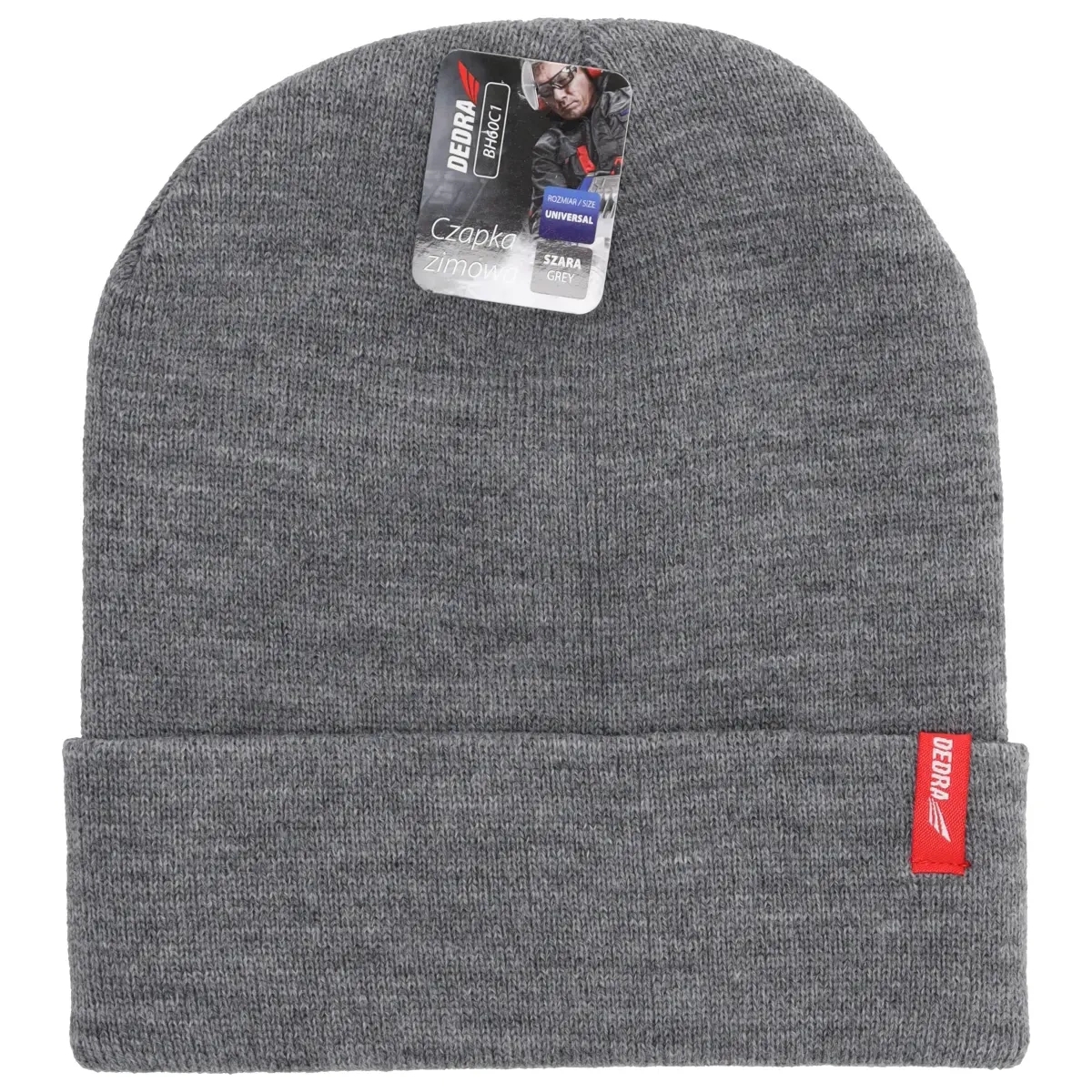 DEDRA-EXIM DEDRA BH60C1 ziemas cepure, pelēka