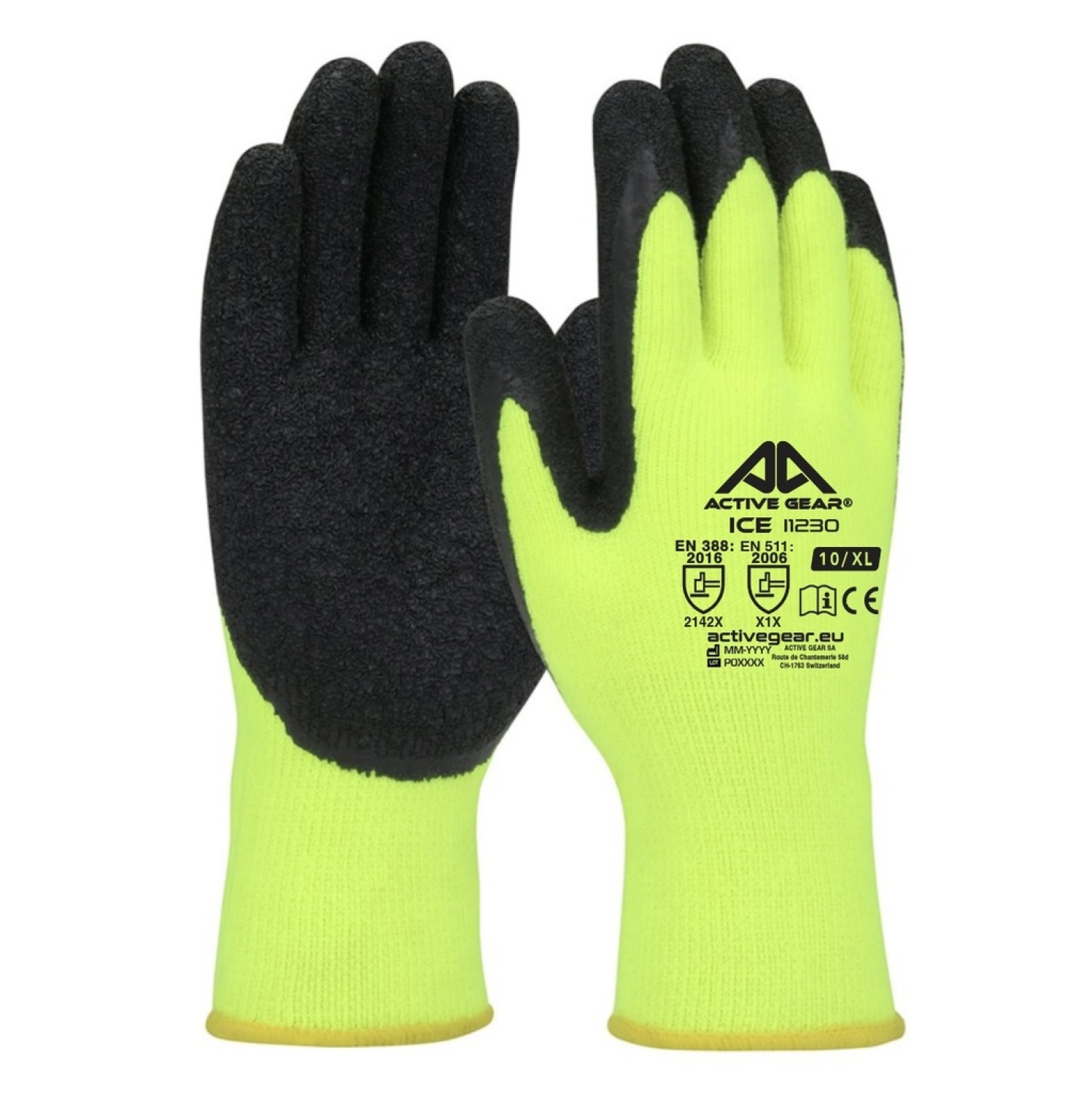 ACTIVE GEAR Ziemas cimdi siltināti 11