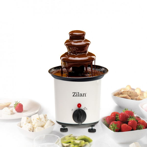 Zilan šokolādes strūklaka ZLN 2144 Balta