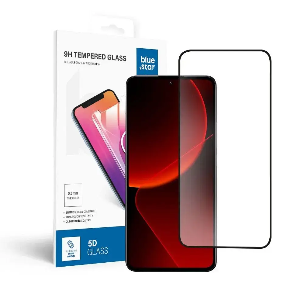 BLUESTAR zils Star 5D aizsargstikls telefonam