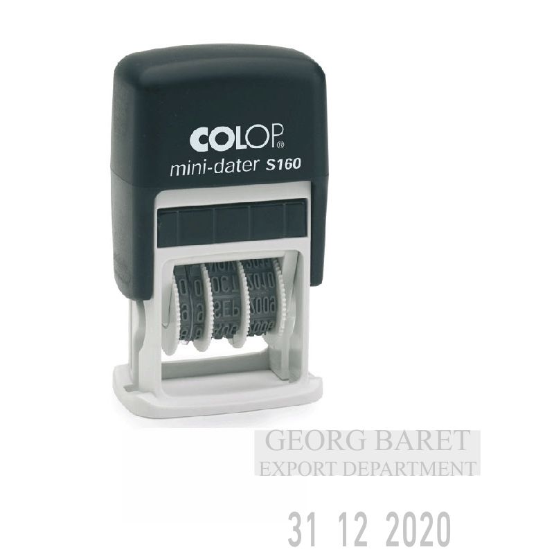 Zīmogs COLOP Datumu numerators S160 Mini-Dater
