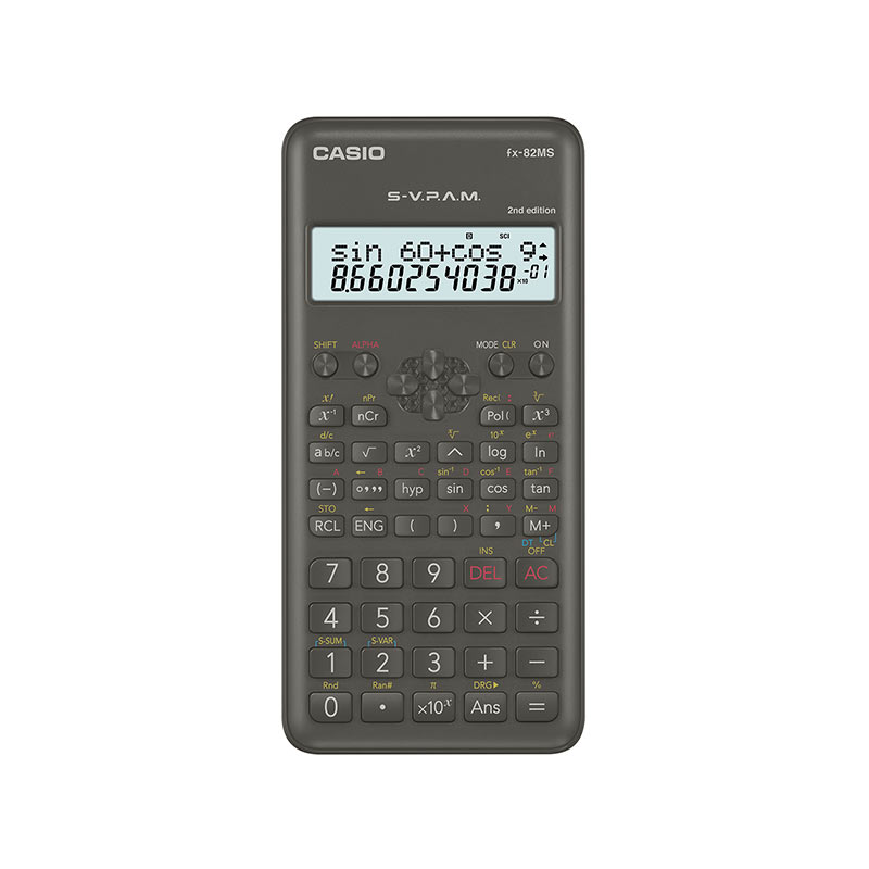 Zinātnisks kalkulators CASIO FX-82MS, 85 x