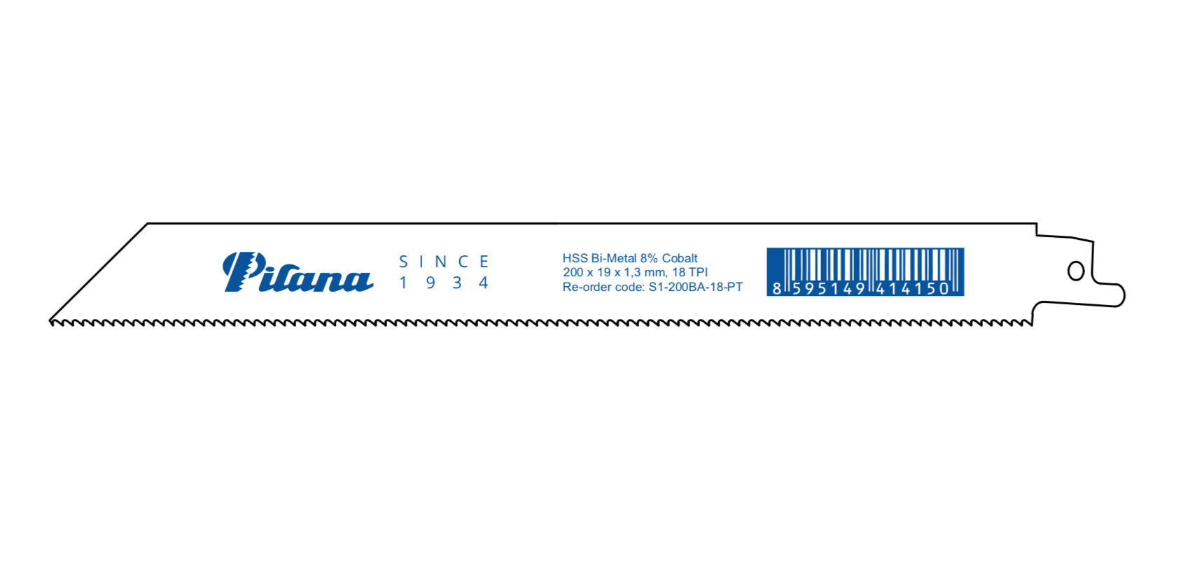 Pilana Metal Zobenzāģa asm.metalam 200x1