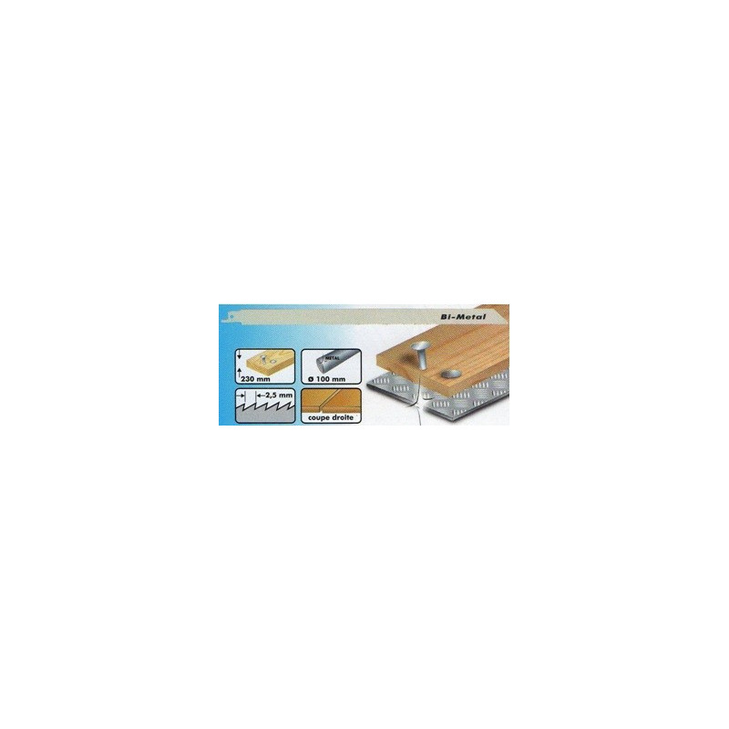 LEMAN Zobenzāģa asmenis Bi metal 280mm*1gb