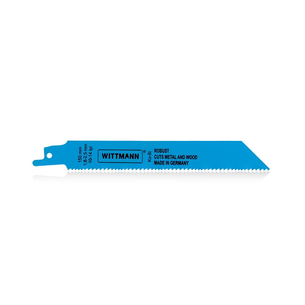 Zobenzāģa universāls asmens 150mm 10-14TPI WITTMANN