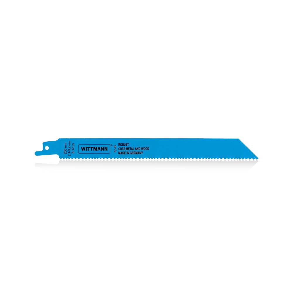 Zobenzāģa universāls asmens 200mm 8-12TPI, WITTMANN