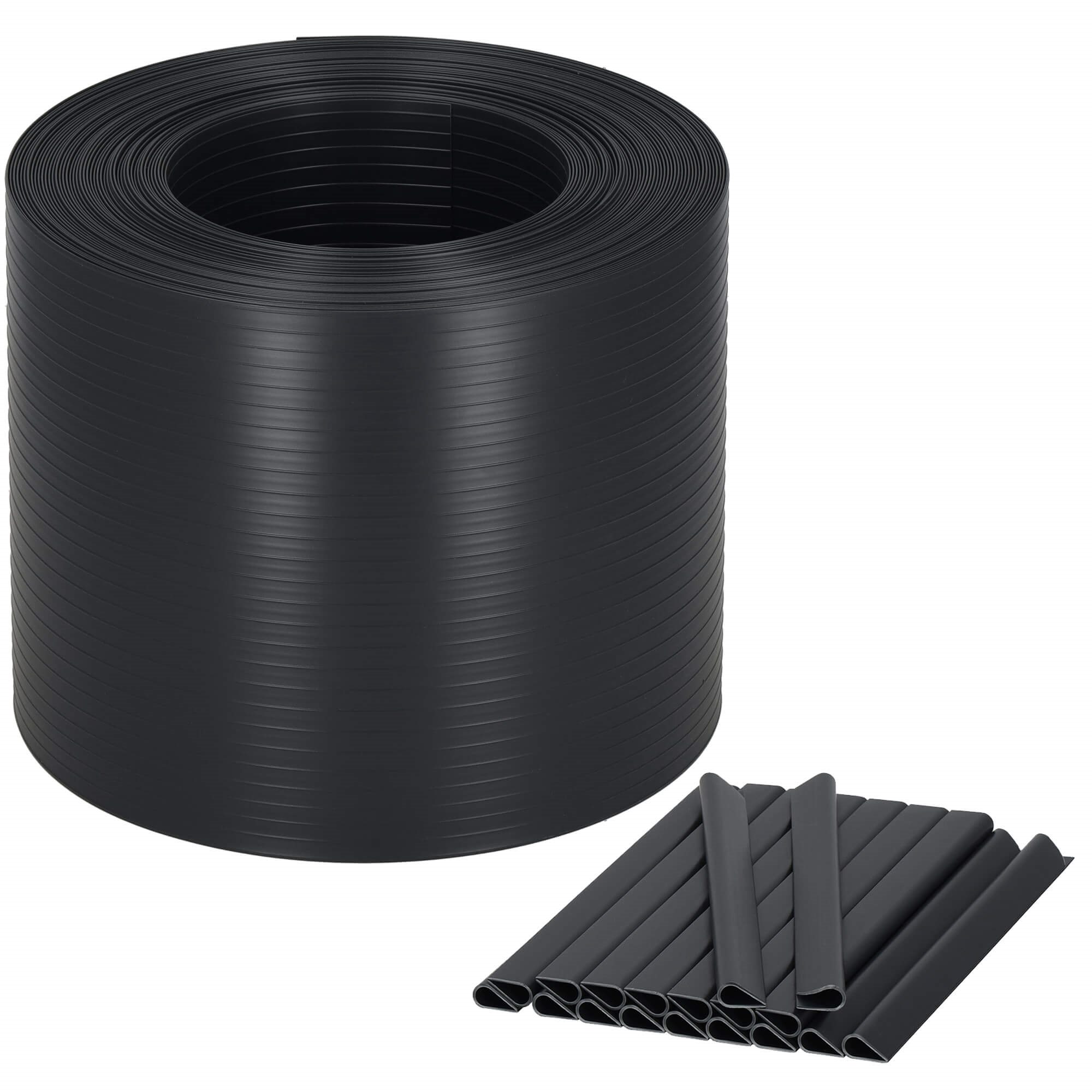 Grafīta žogu lenta Springos FN0005 19cmx35m