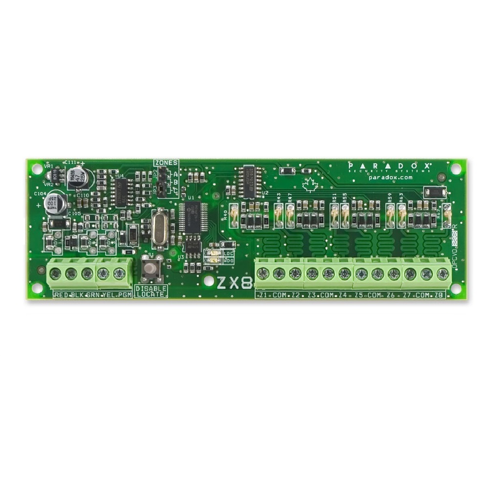 ZX8 ~ 8 zonu paplašinātājs apsardzes