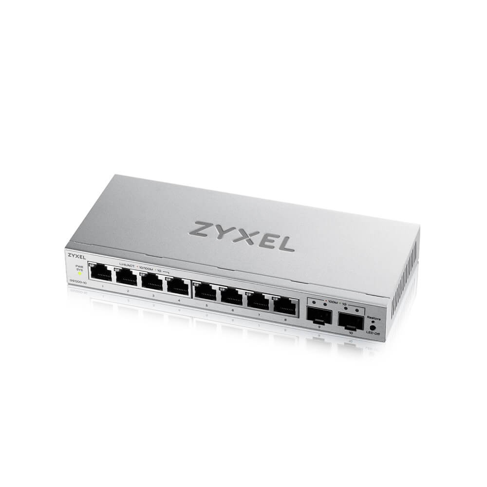 Zyxel GS1200-10v3 pārvaldīts L2 Gigabit Ethernet